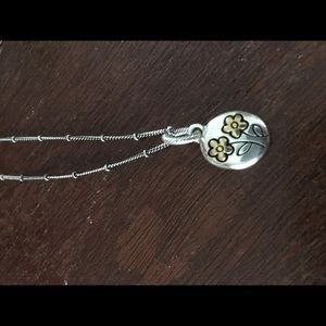 Brighton flower necklace